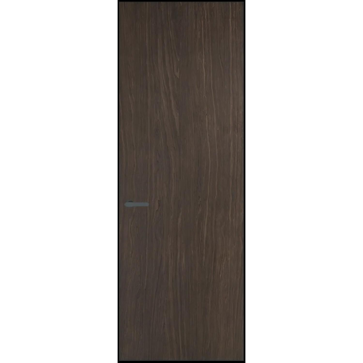 1VT натуральный шпон (Натуральный шпон ESPRESSO 1386M, Профиль Серая ночь, Заказная)