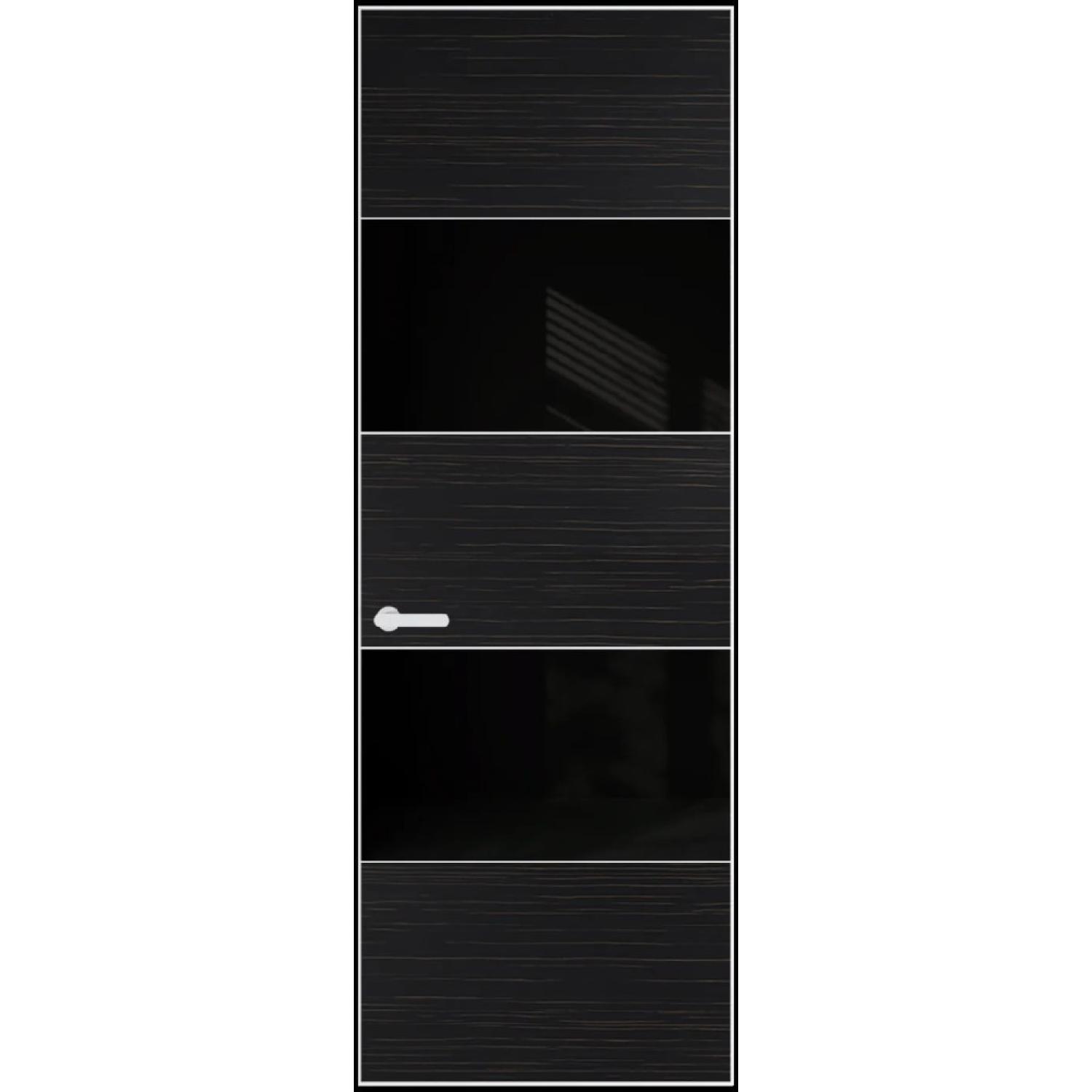 22VA натуральный шпон (Натуральный шпон ESPRESSO 1042S (г), Профиль Вайт, Заказная)