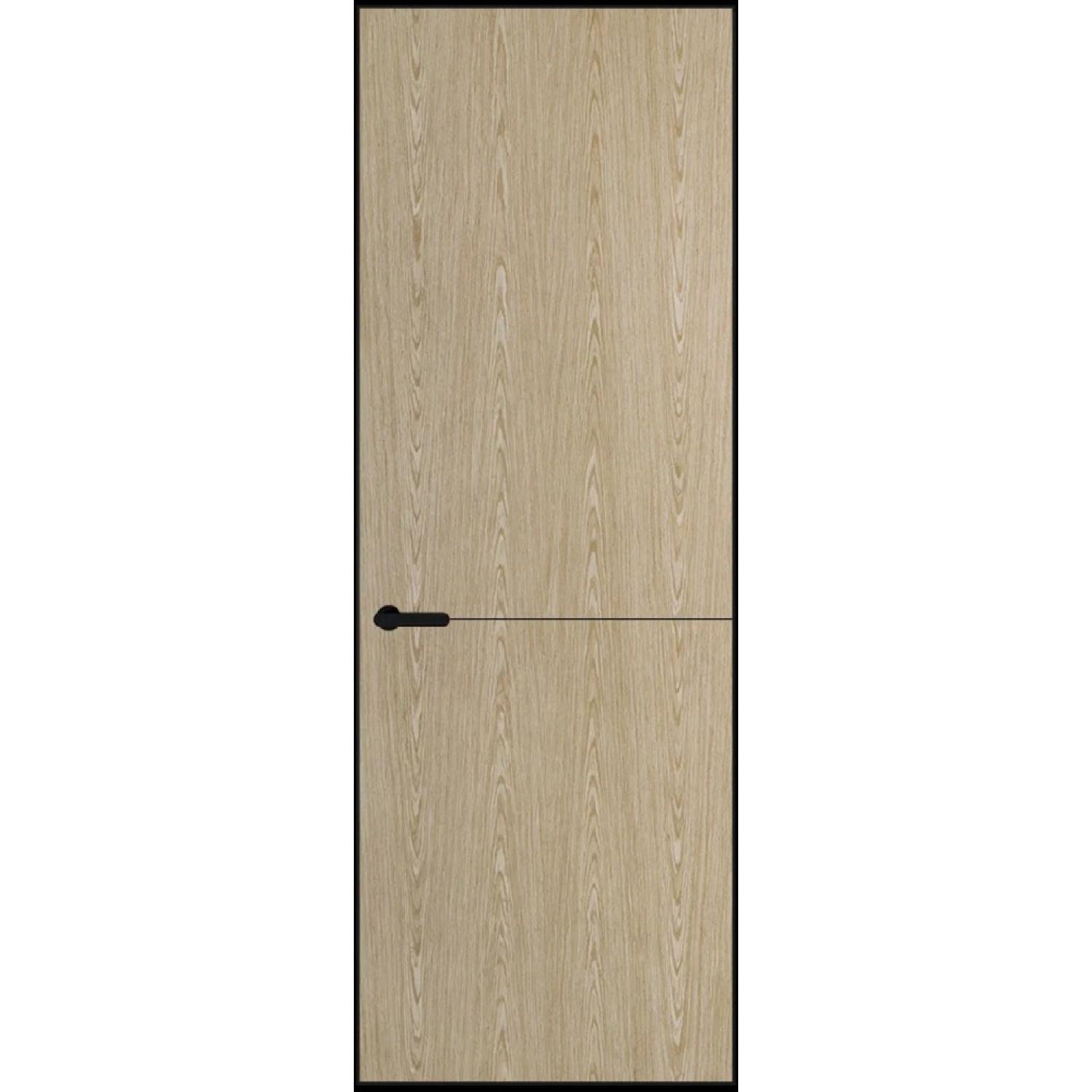 16VA натуральный шпон (Натуральный шпон DUNA 500C, Профиль Черный, Заказная)