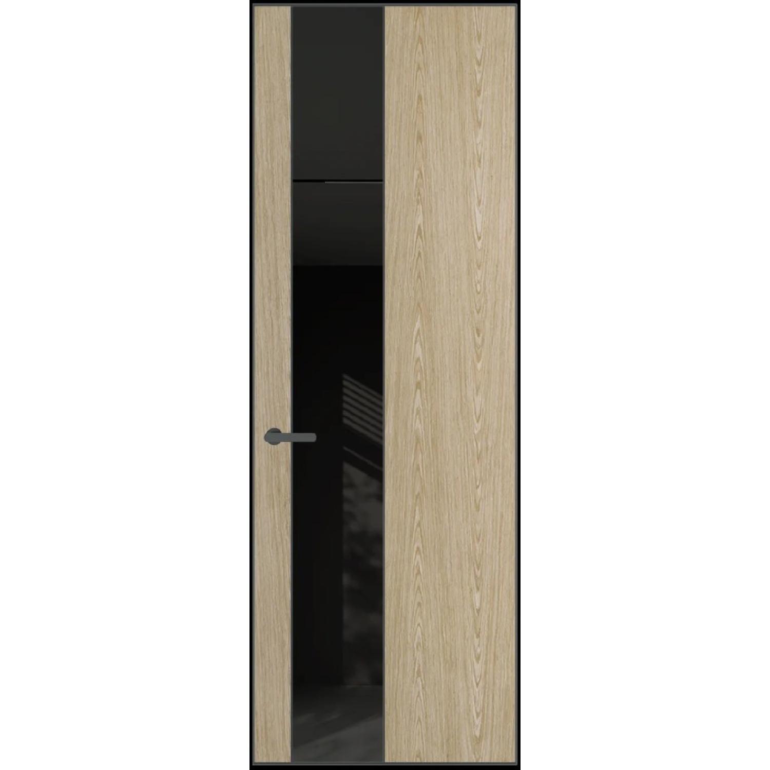 19VA натуральный шпон (Натуральный шпон DUNA 500C, Профиль Серая ночь, Заказная)