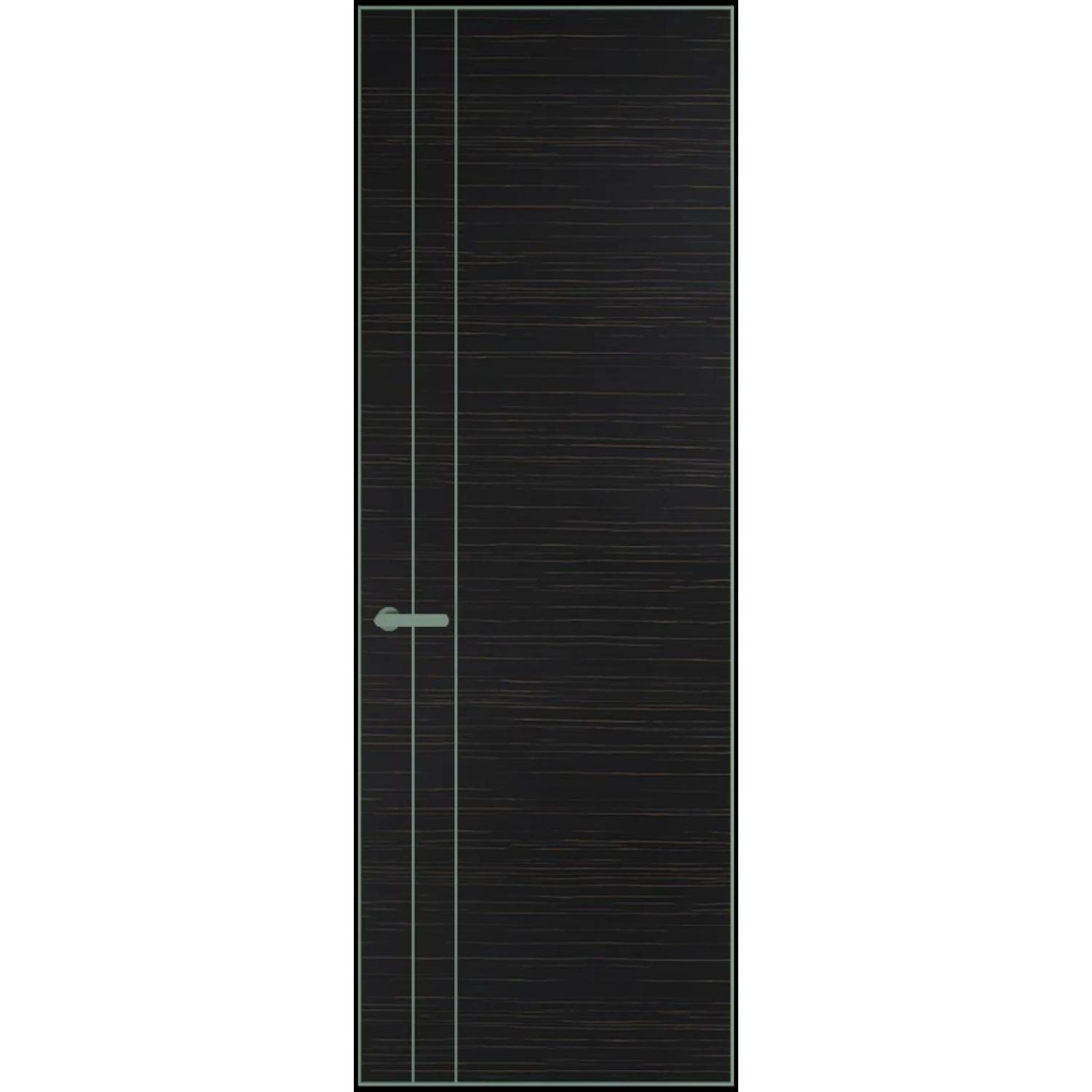 12VA натуральный шпон (Натуральный шпон ESPRESSO 1042S (г), Профиль Зеленый воск, Заказная)