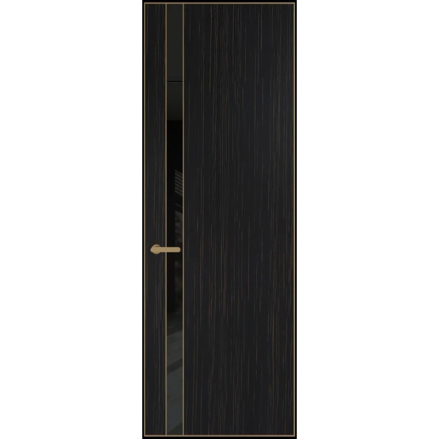 18VA натуральный шпон (Натуральный шпон ESPRESSO 1042S (в), Профиль Золото, Заказная)