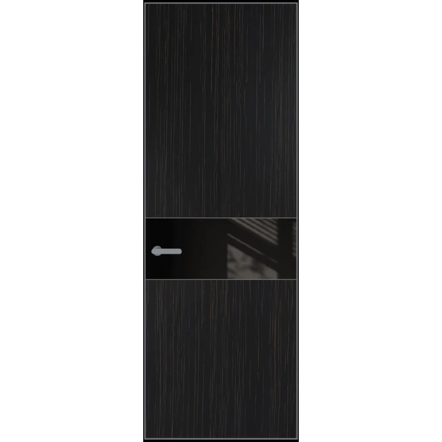 17VA натуральный шпон (Натуральный шпон ESPRESSO 1042S (в), Профиль Серебро, Заказная)