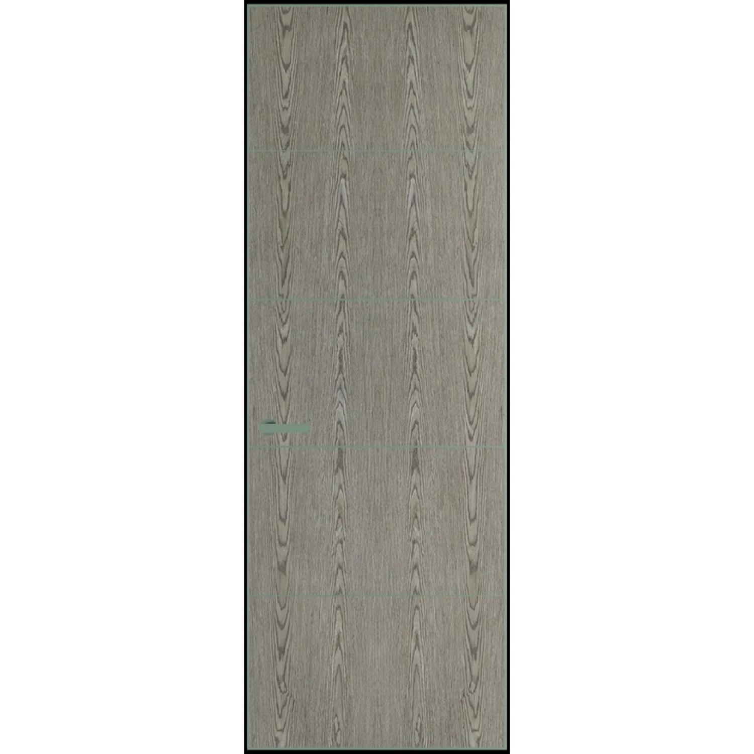 15VA натуральный шпон (Натуральный шпон BIANCHE NOTTI 08С, Профиль Зеленый воск, Заказная)