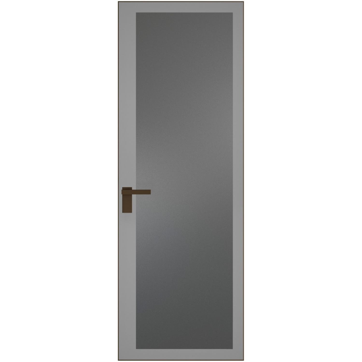 2 AGK (Мателюкс графит, серый прокрас, Профиль Деорэ, Заказная)