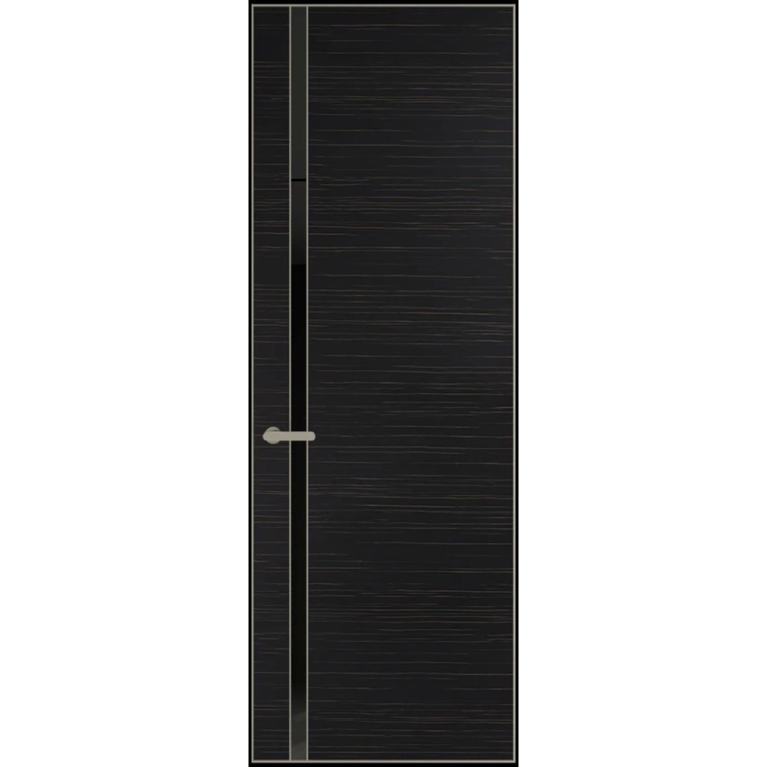 21VA натуральный шпон (Натуральный шпон ESPRESSO 1042S (г), Профиль Никель матовый, Заказная)