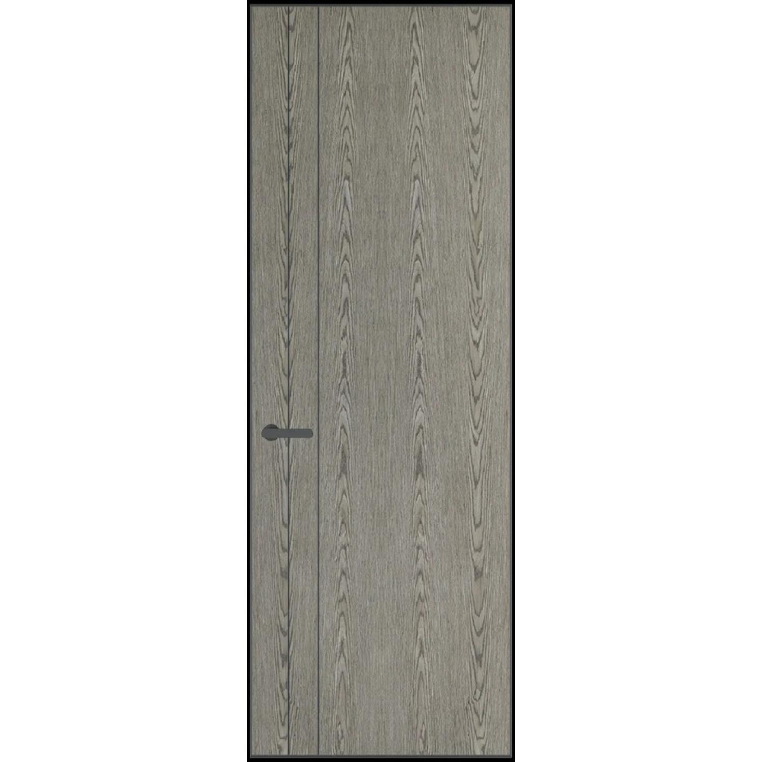 12VA натуральный шпон (Натуральный шпон BIANCHE NOTTI 08С, Профиль Серая ночь, Заказная)