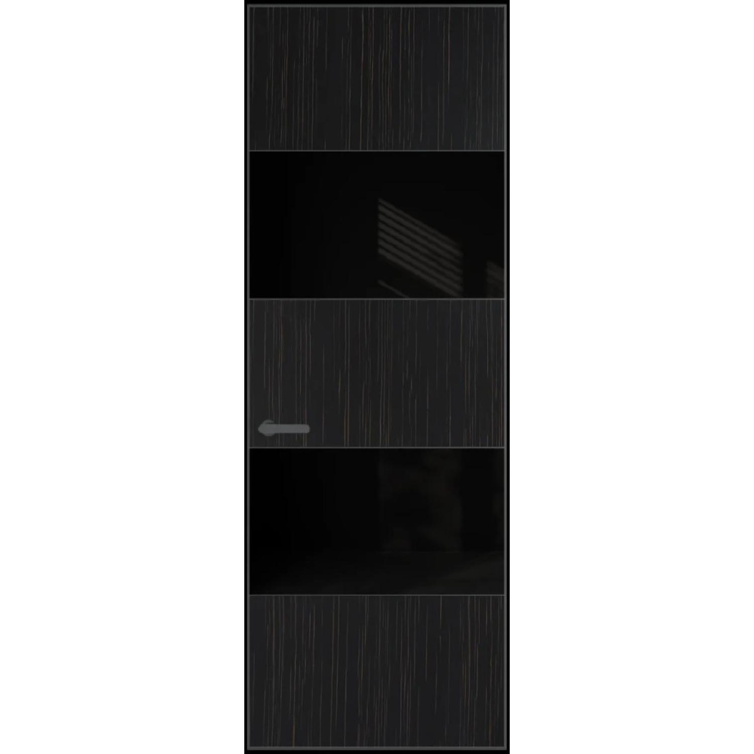 22VA натуральный шпон (Натуральный шпон ESPRESSO 1042S (в), Профиль Серая ночь, Заказная)