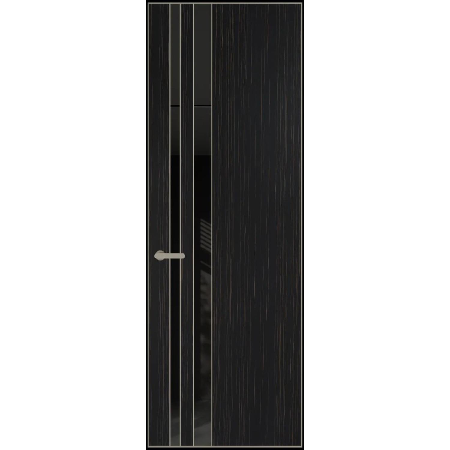 20VA натуральный шпон (Натуральный шпон ESPRESSO 1042S (в), Профиль Никель матовый, Заказная)