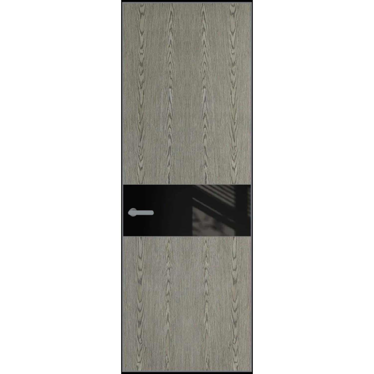 17VA натуральный шпон (Натуральный шпон BIANCHE NOTTI 08С, Профиль Серебро, Заказная)