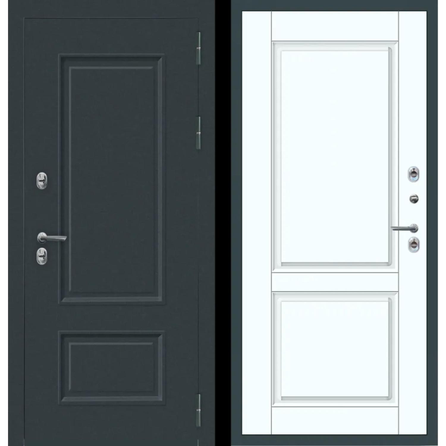 M80 ТЕРМО (960*2050 L, Муар 7016, Velluto Bianco AG 700, Заказная)