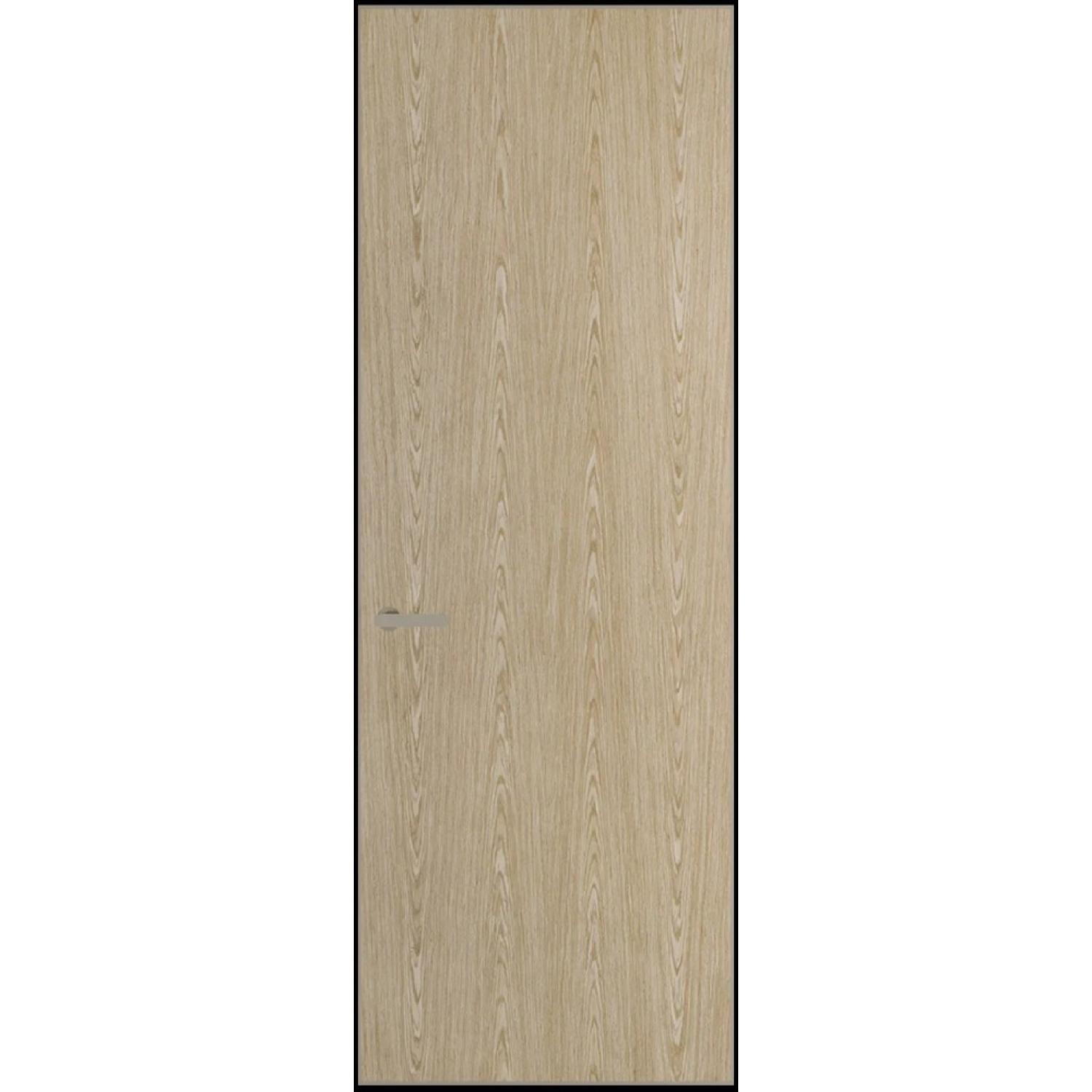 1VA натуральный шпон (Натуральный шпон DUNA 500C, Профиль Никель матовый, Заказная)