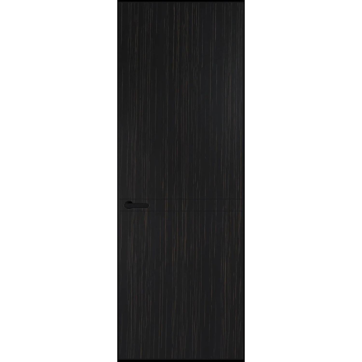 11VA натуральный шпон (Натуральный шпон ESPRESSO 1042S (в), Профиль Черный, Заказная)