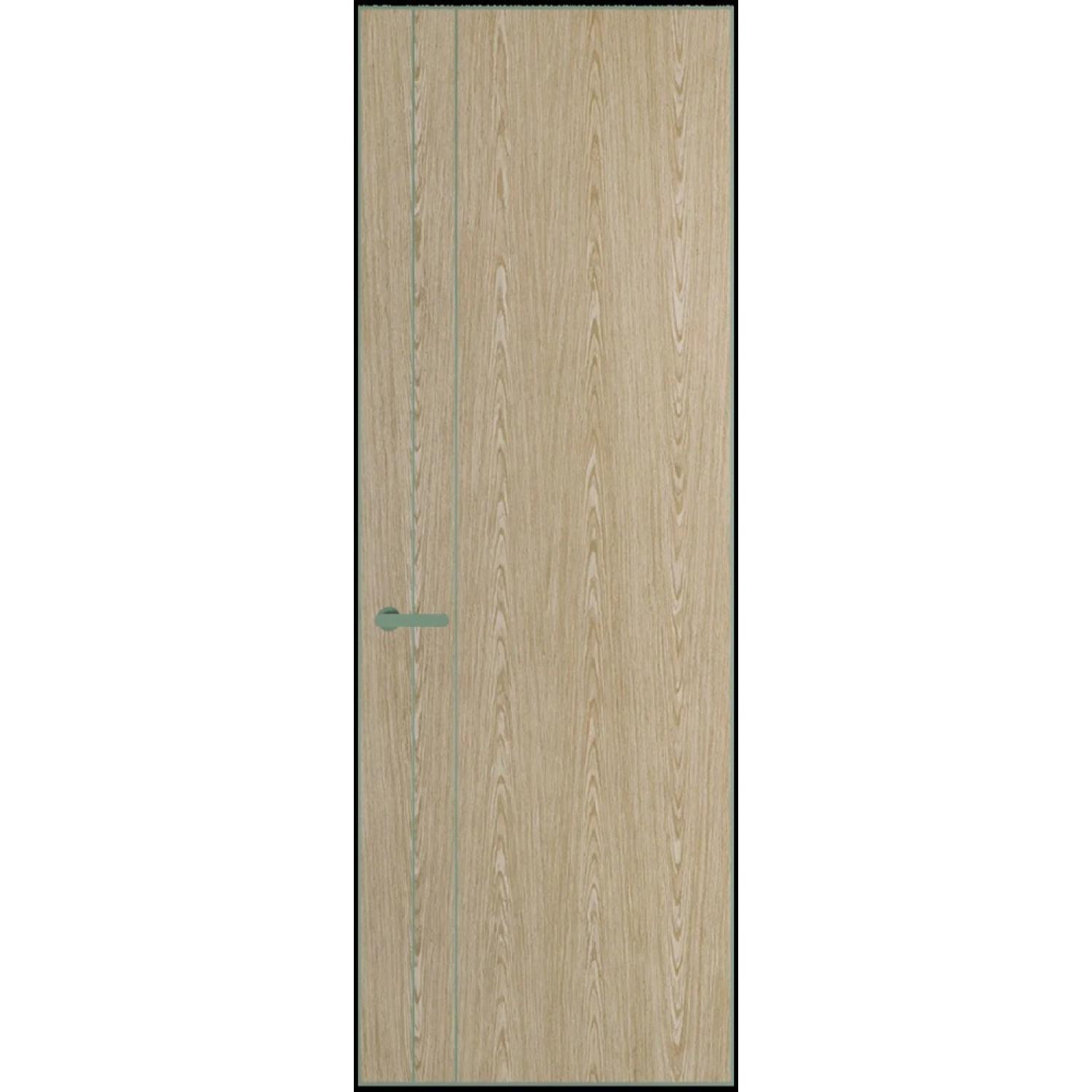 12VA натуральный шпон (Натуральный шпон DUNA 500C, Профиль Зеленый воск, Заказная)