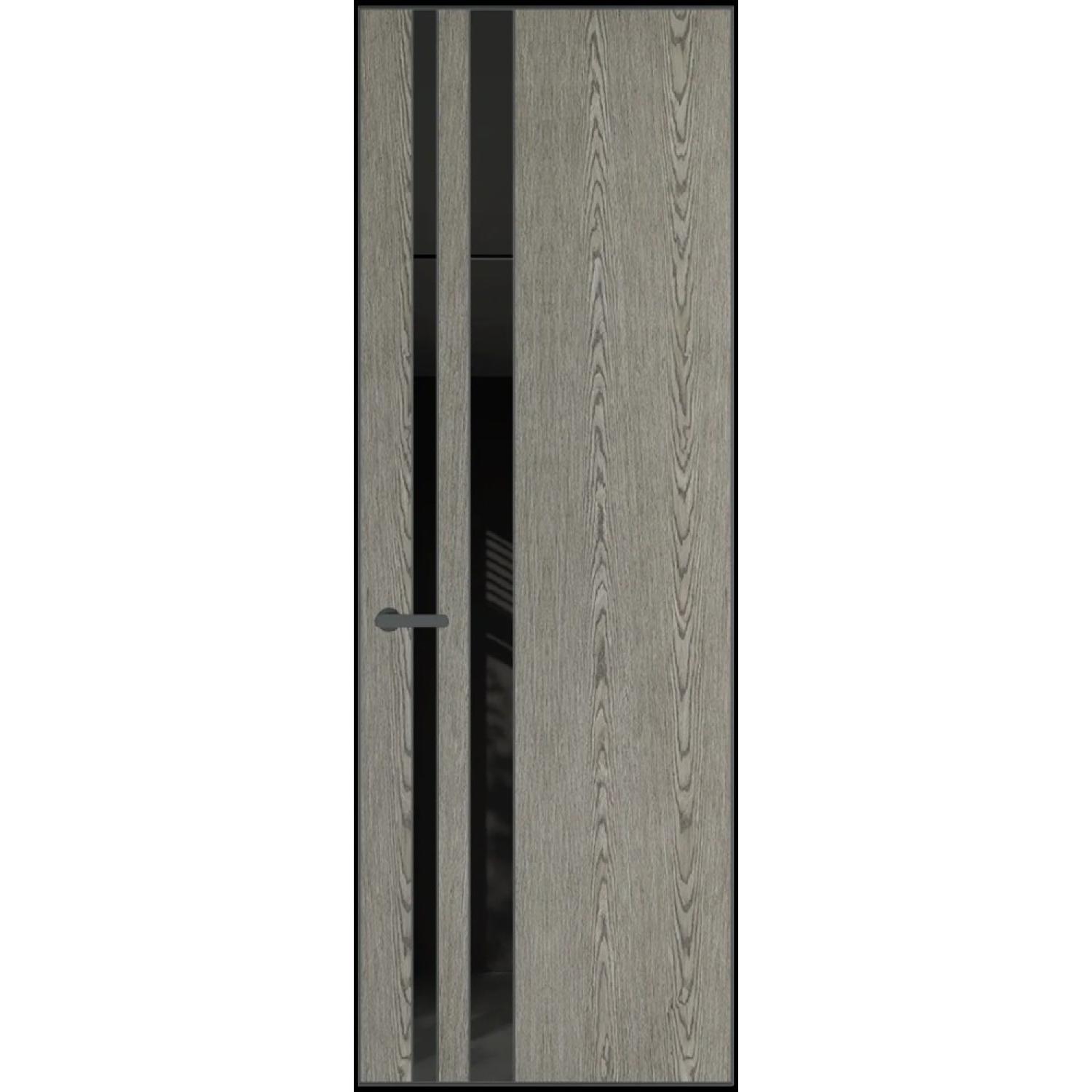 20VA натуральный шпон (Натуральный шпон BIANCHE NOTTI 08С, Профиль Серая ночь, Заказная)