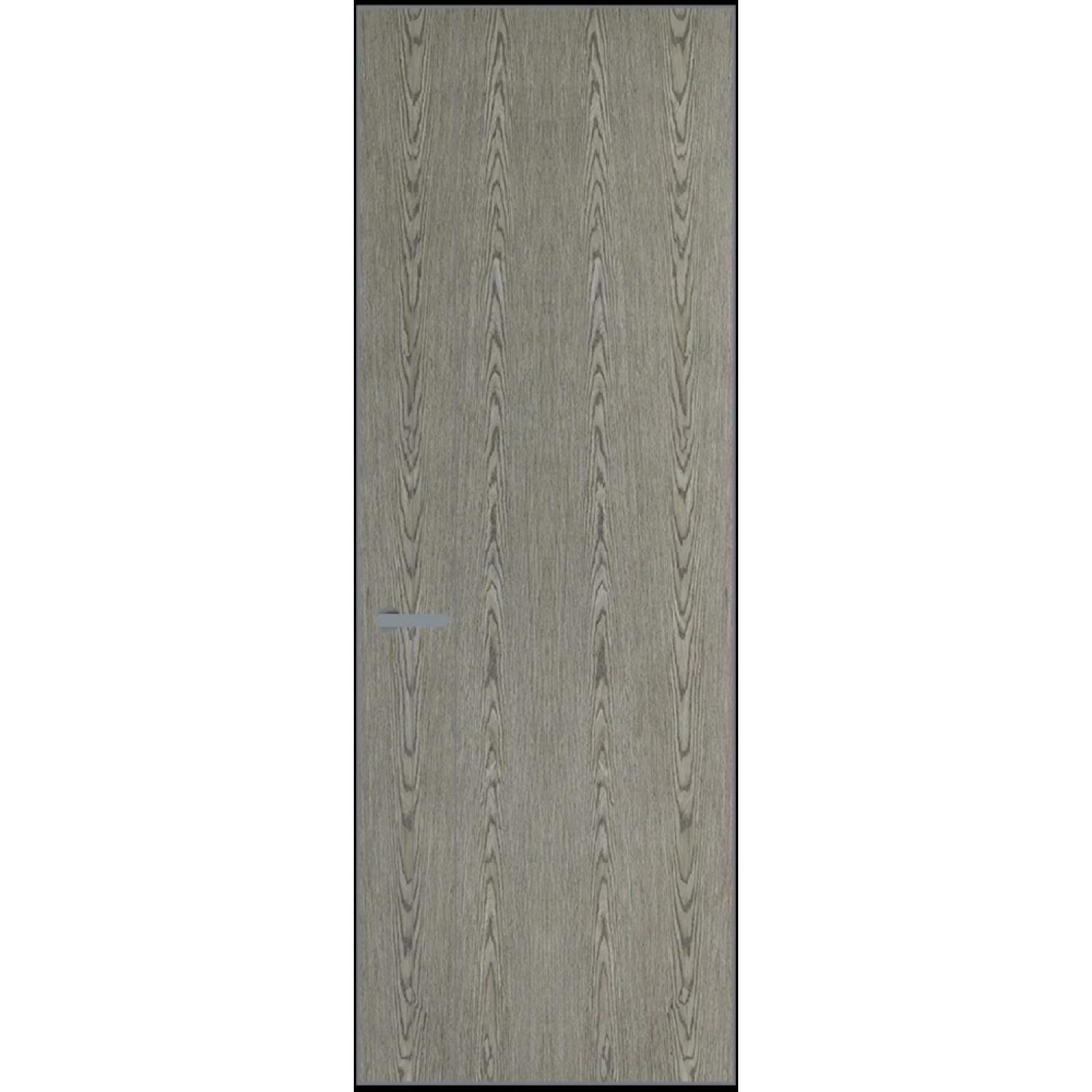 12VA натуральный шпон (Натуральный шпон BIANCHE NOTTI 08С, Профиль Серебро, Заказная)