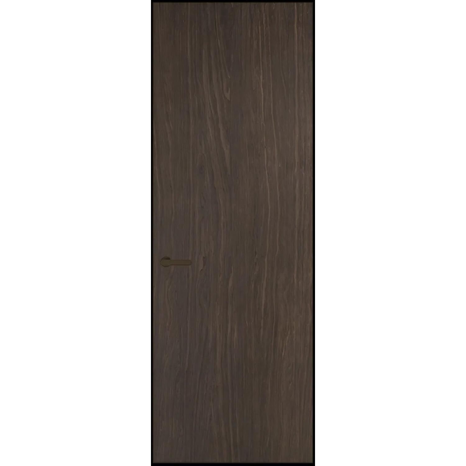 1VT натуральный шпон (Натуральный шпон ESPRESSO 1386M, Профиль Деорэ, Заказная)