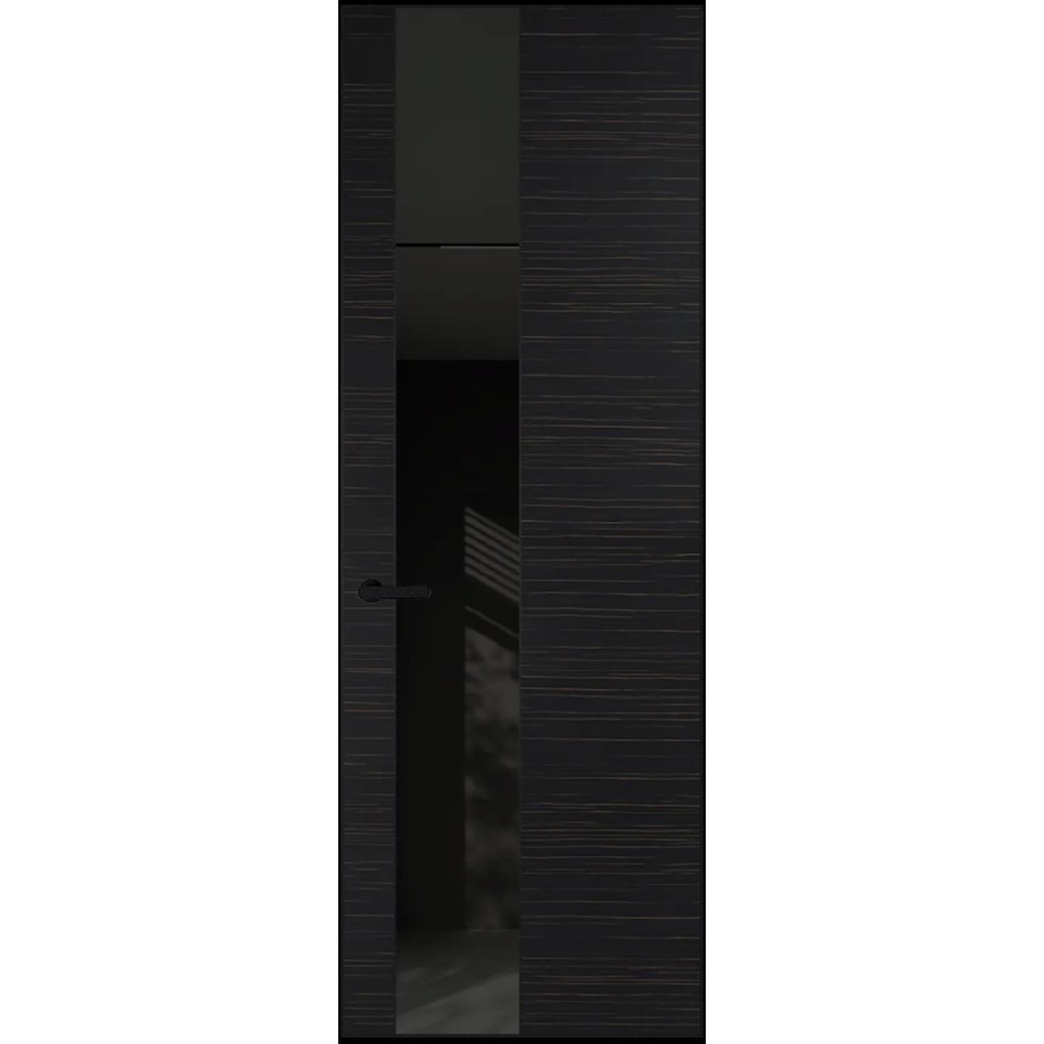 19VA натуральный шпон (Натуральный шпон ESPRESSO 1042S (г), Профиль Черный Муар, Заказная)