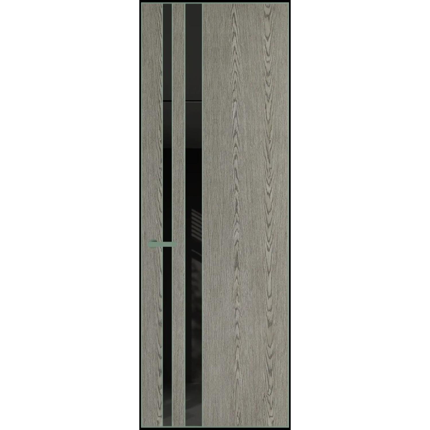 20VA натуральный шпон (Натуральный шпон BIANCHE NOTTI 08С, Профиль Зеленый воск, Заказная)