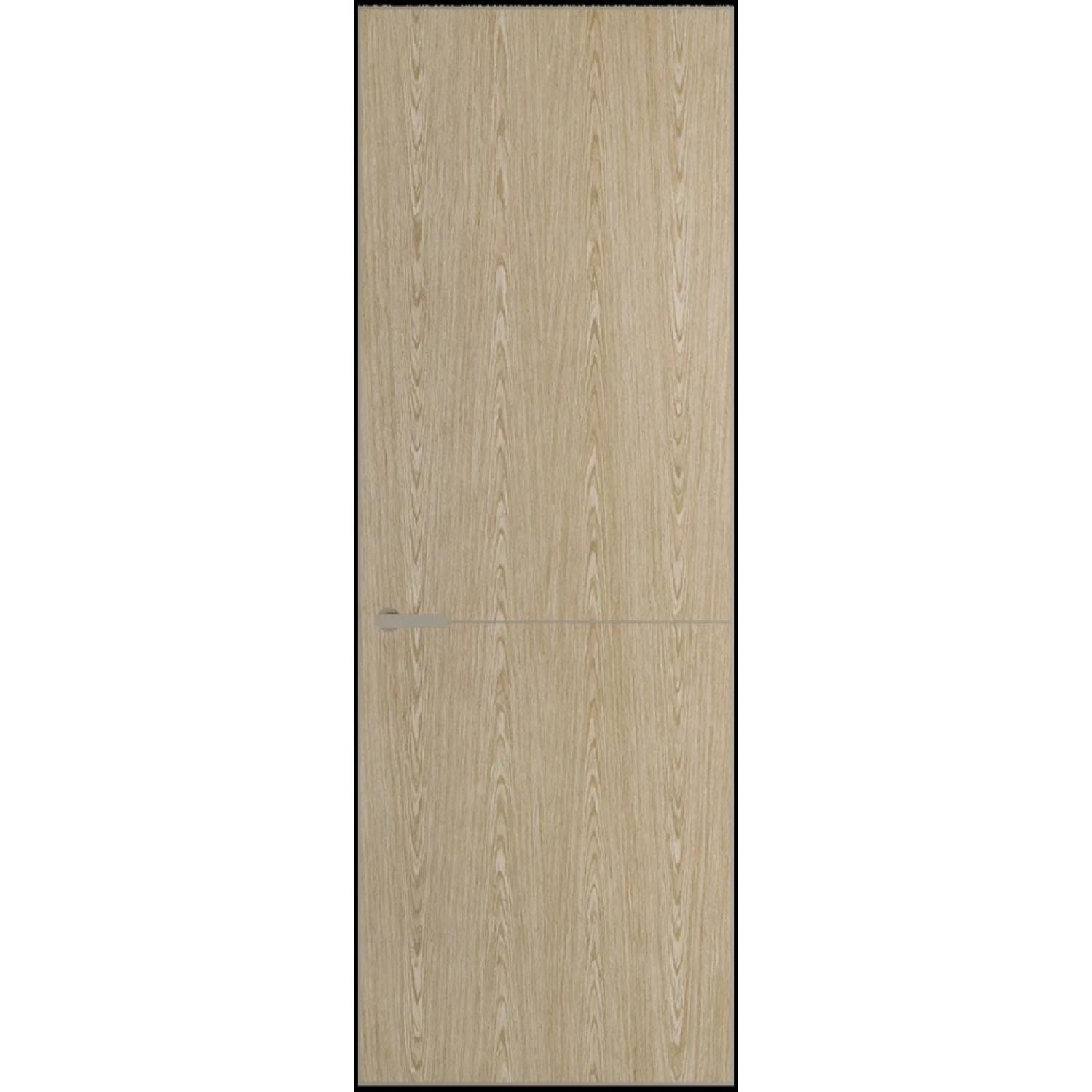 16VA натуральный шпон (Натуральный шпон DUNA 500C, Профиль Никель матовый, Заказная)