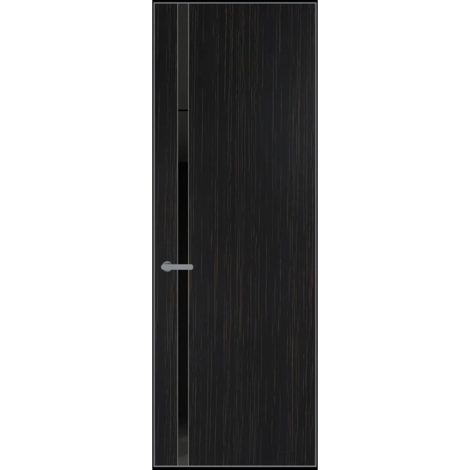 21VA натуральный шпон (Натуральный шпон ESPRESSO 1042S (в), Профиль Серебро, Заказная)