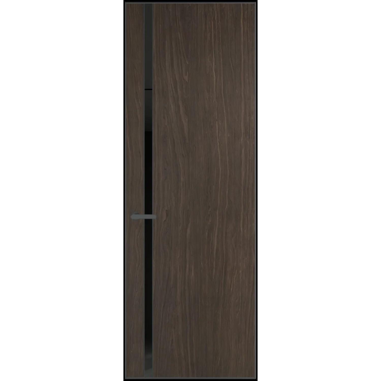 21VA натуральный шпон (Натуральный шпон ESPRESSO 1386M, Профиль Серая ночь, Заказная)