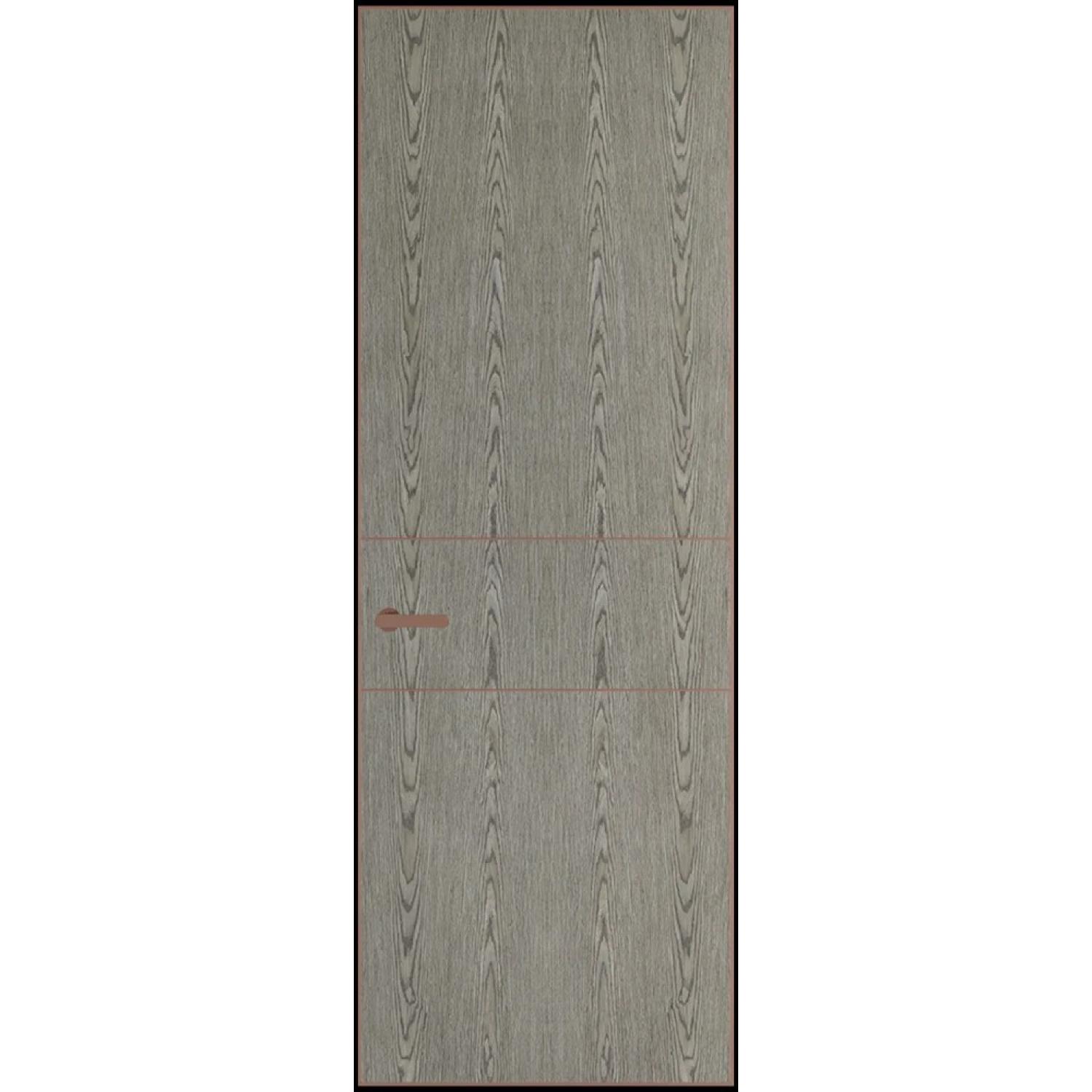 14VA натуральный шпон (Натуральный шпон BIANCHE NOTTI 08С, Профиль Медь, Заказная)