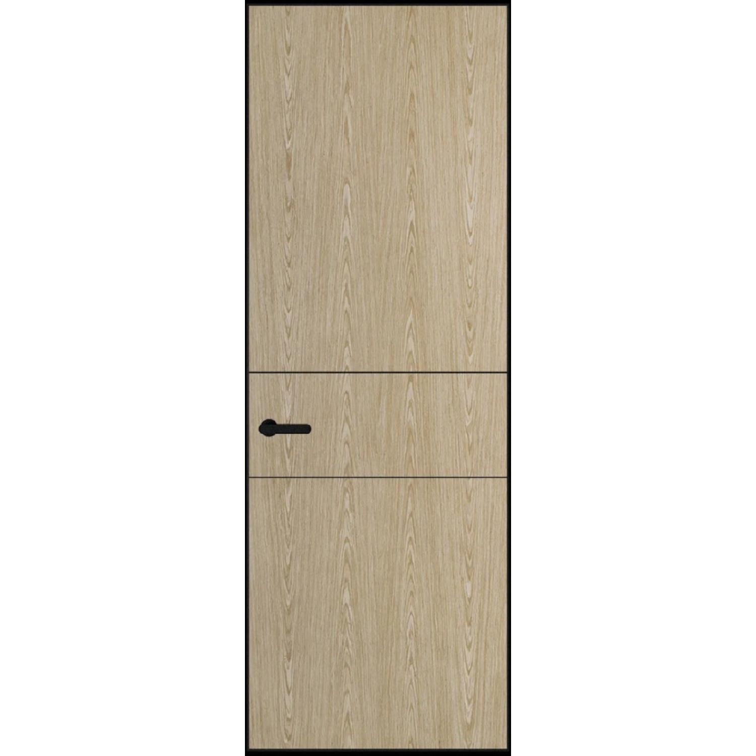 14VA натуральный шпон (Натуральный шпон DUNA 500C, Профиль Черный Муар, Заказная)